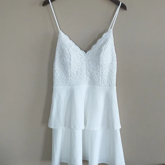 NWT City Studio Party Neutral Dress - Picture 3 of 8